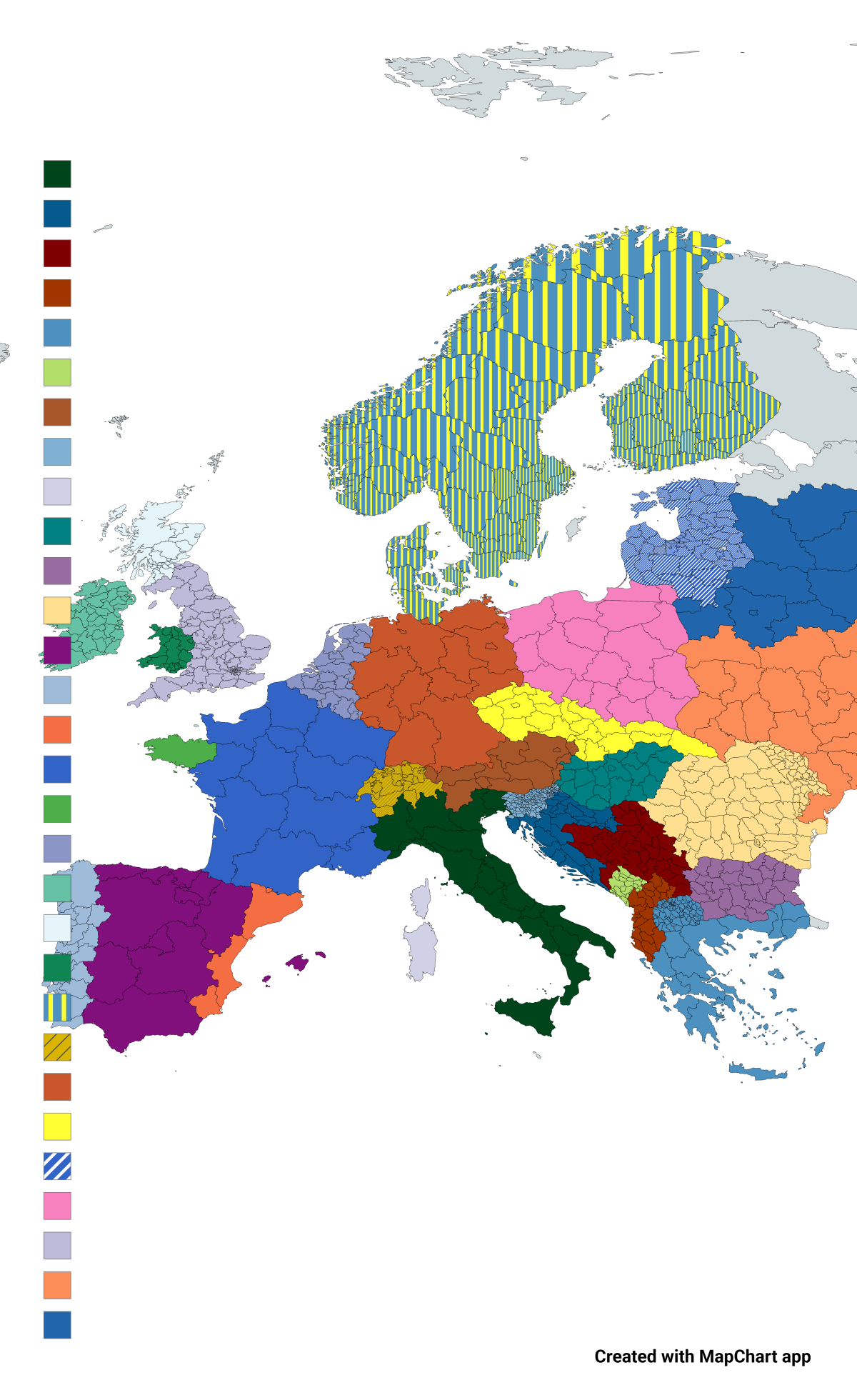 Ho sistemato l'Europa 