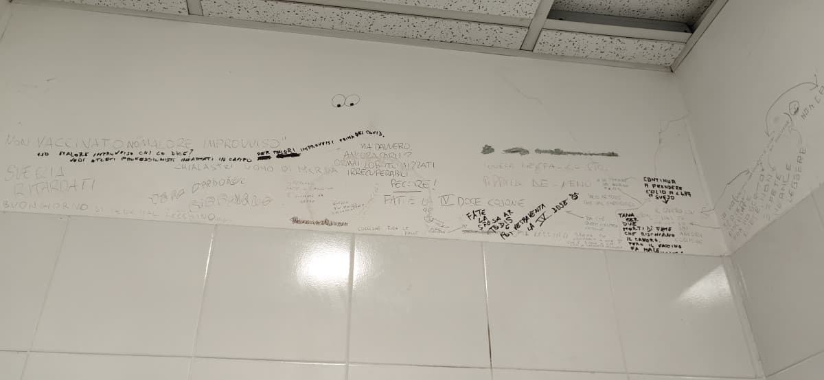 Bagno di una scuola superiore? Non il bagno del mio posto di lavoro 