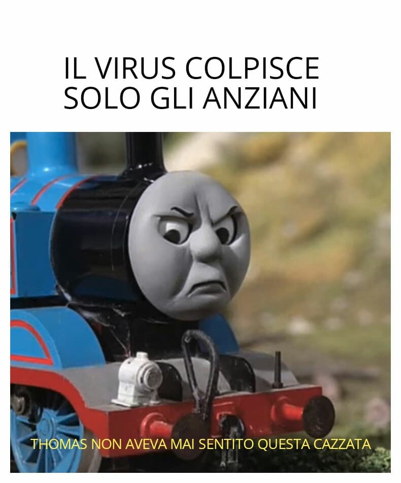 THOMAS IS ANGRY