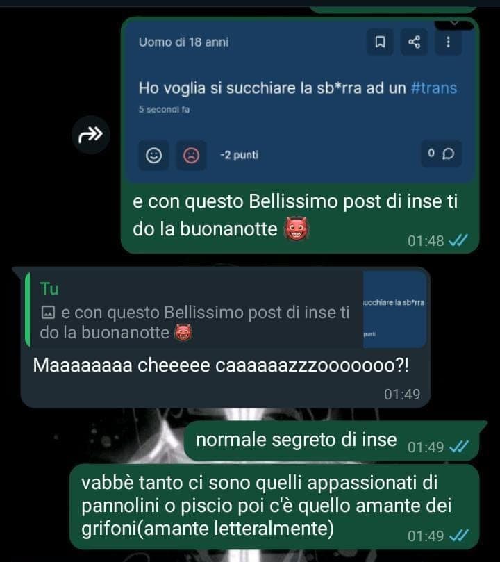 direi che l'ha presa bene🙂