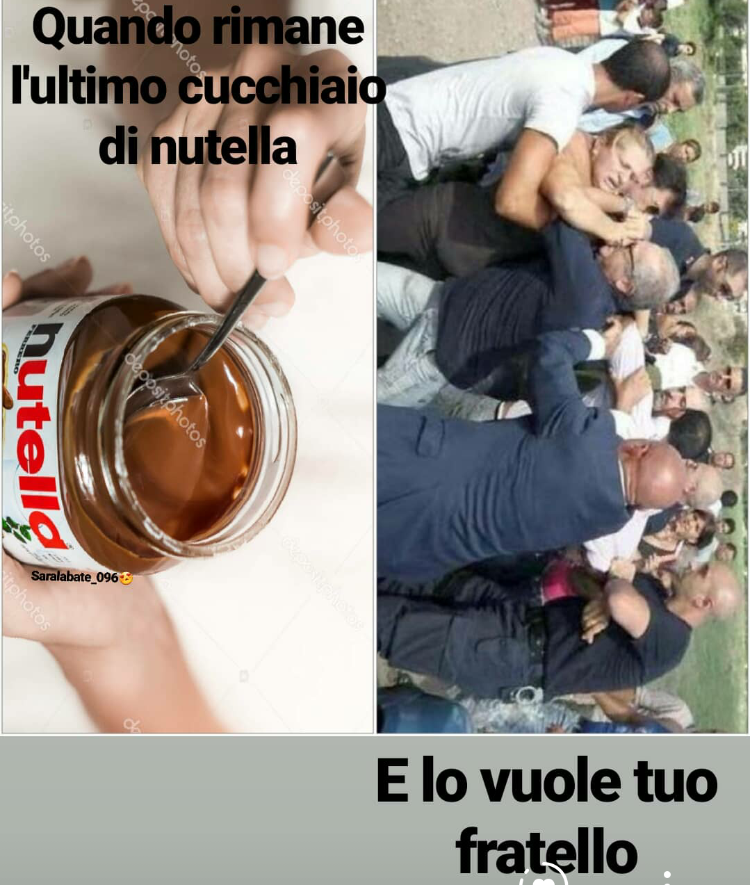 Quando la nutella è quasi finita