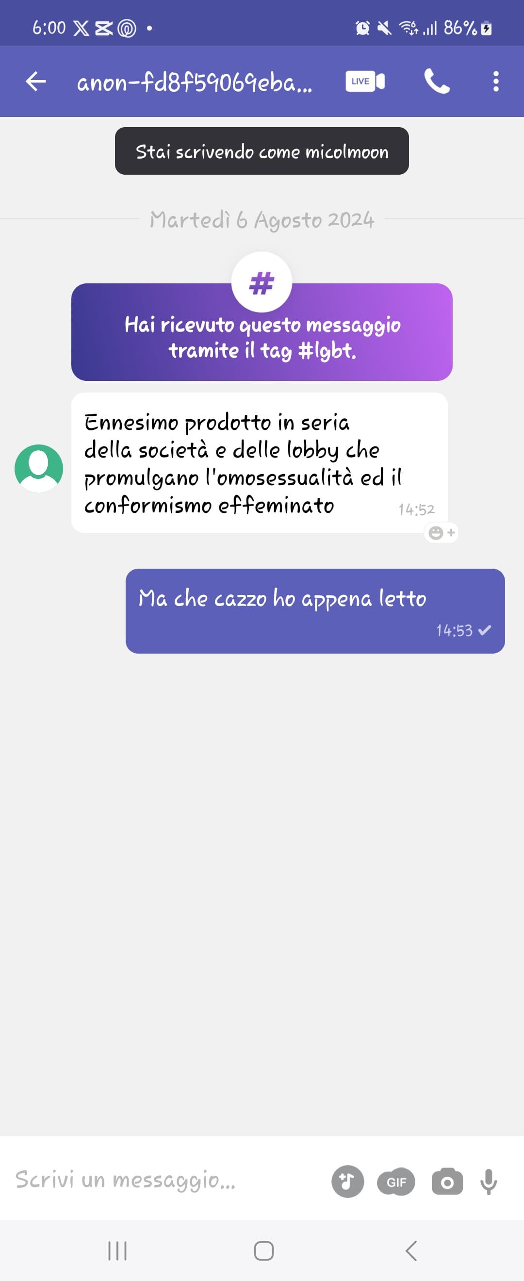 I miei traumi su connected2.me 