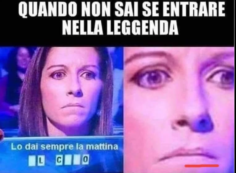 Momento storico della Tv italiana 