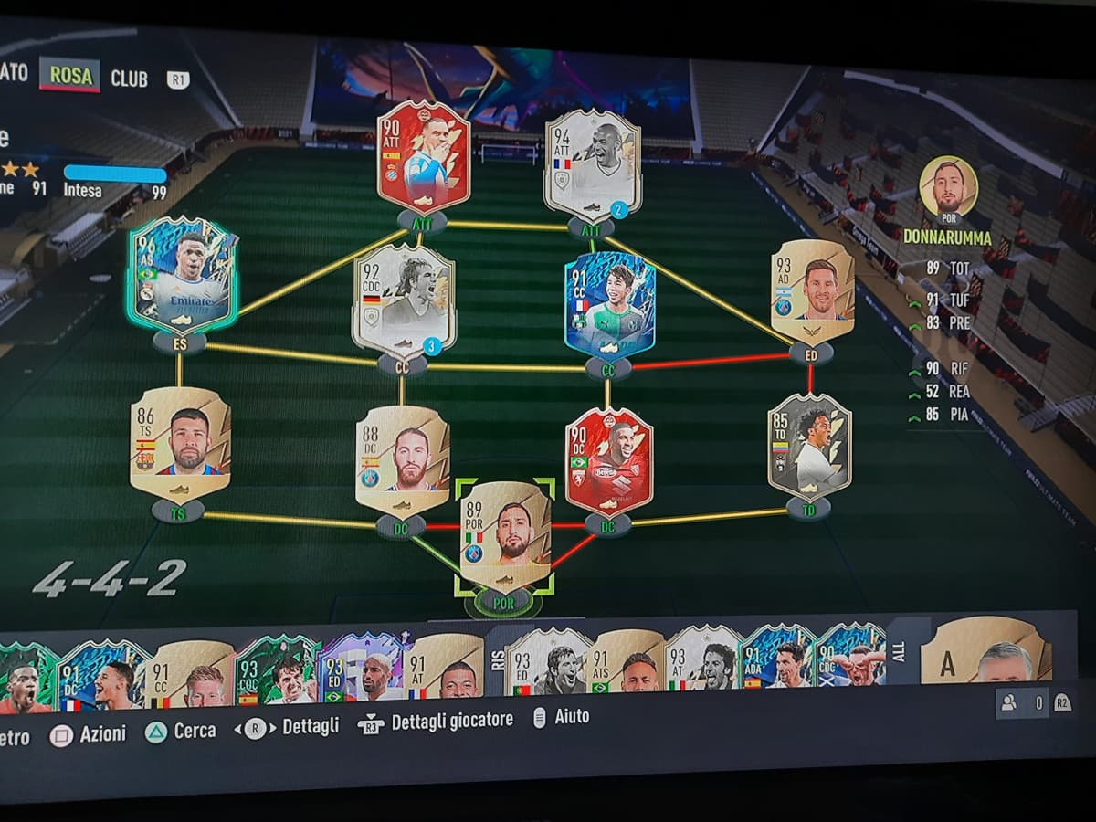 La super squadra su Fifa 22