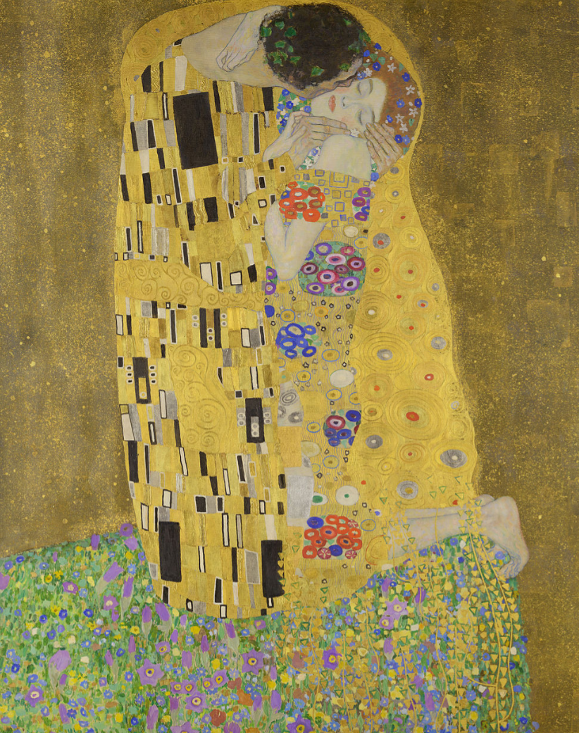 "il bacio", Klimt 