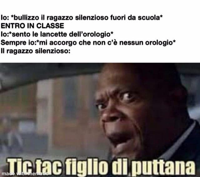 Io sono quello silenzioso