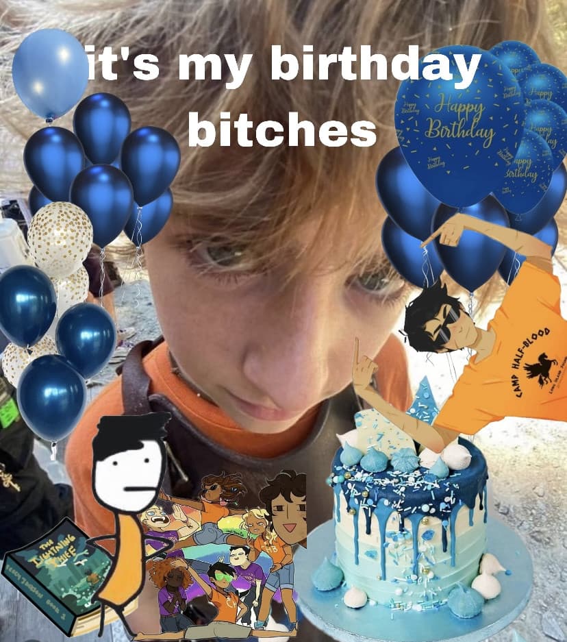 indovinate che giorno è oggi esatto è IL COMPLEANNO DI PERCY JACKSON