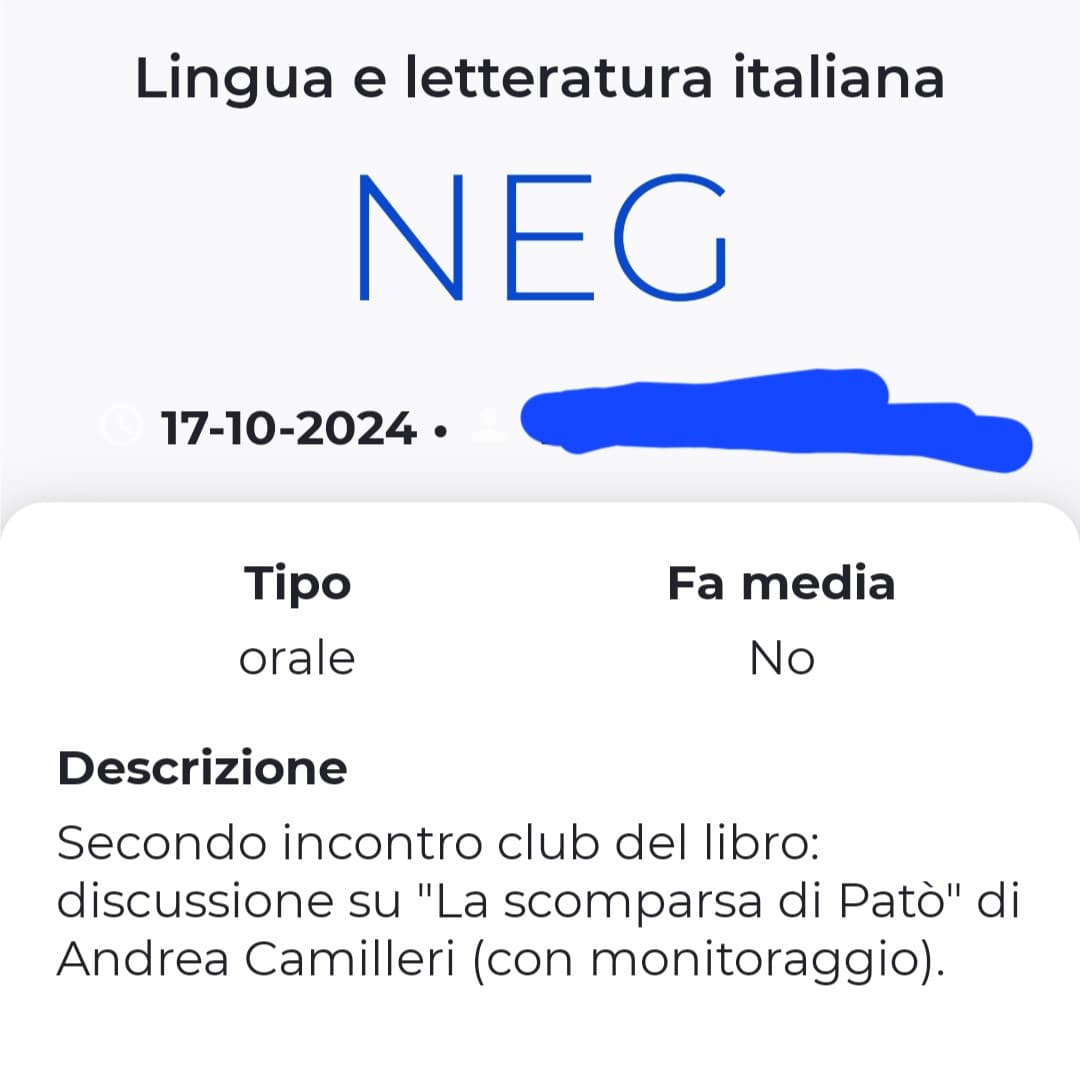 con tutti i libri che ci sono ci da un libro scritto in siciliano e mi mette pure negativo sta troia 