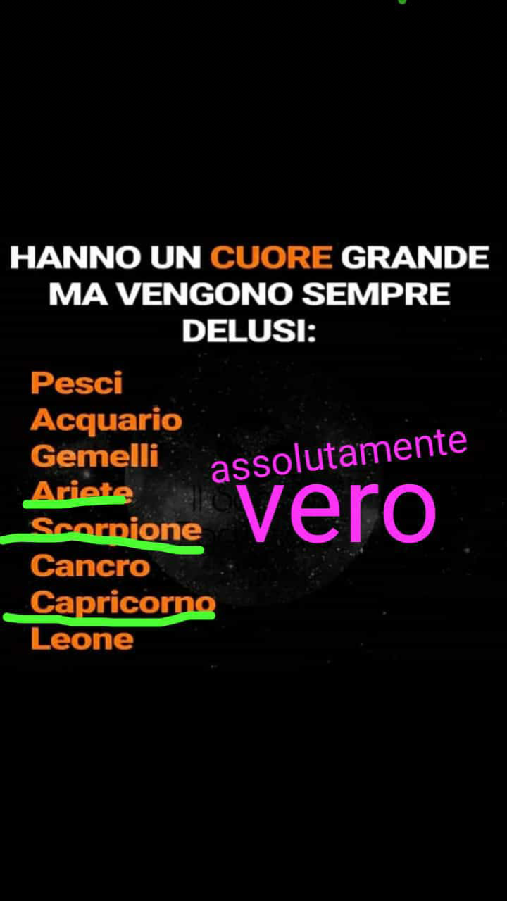 Segni zodiacali - delusioni