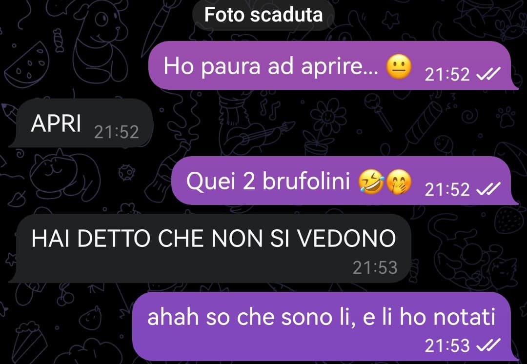 Dopo questa sara' andata a preparare 3 kili di stucco per rimediare. 🤣