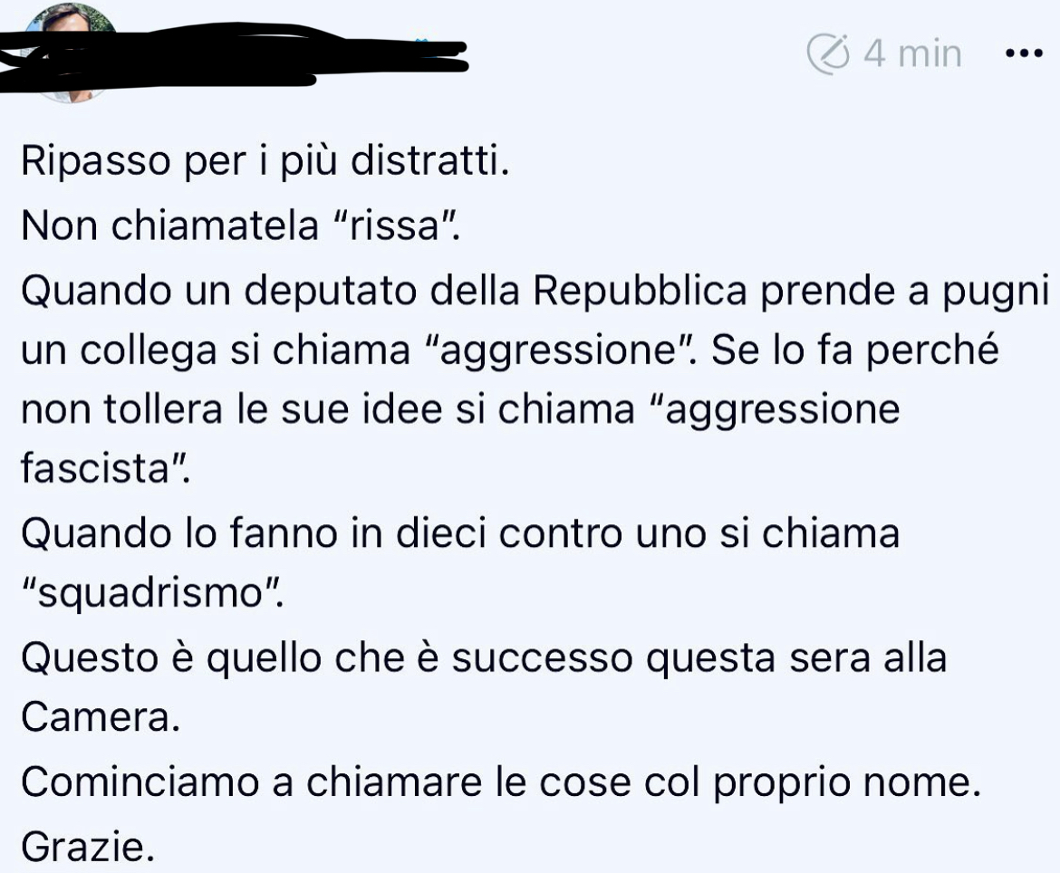 andava detto