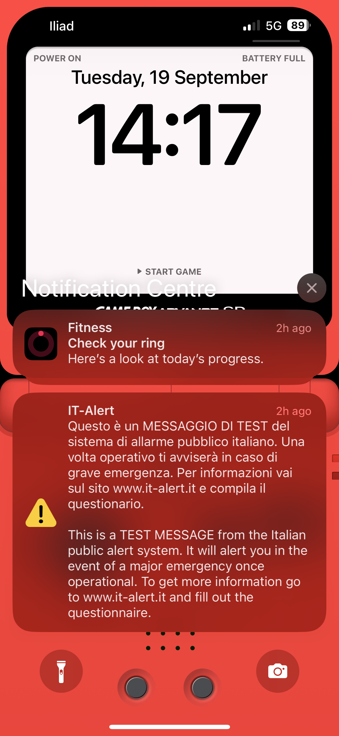 mannaggia a sta cazzo di notifica che mi ha svegliato e fatto prendere un infarto