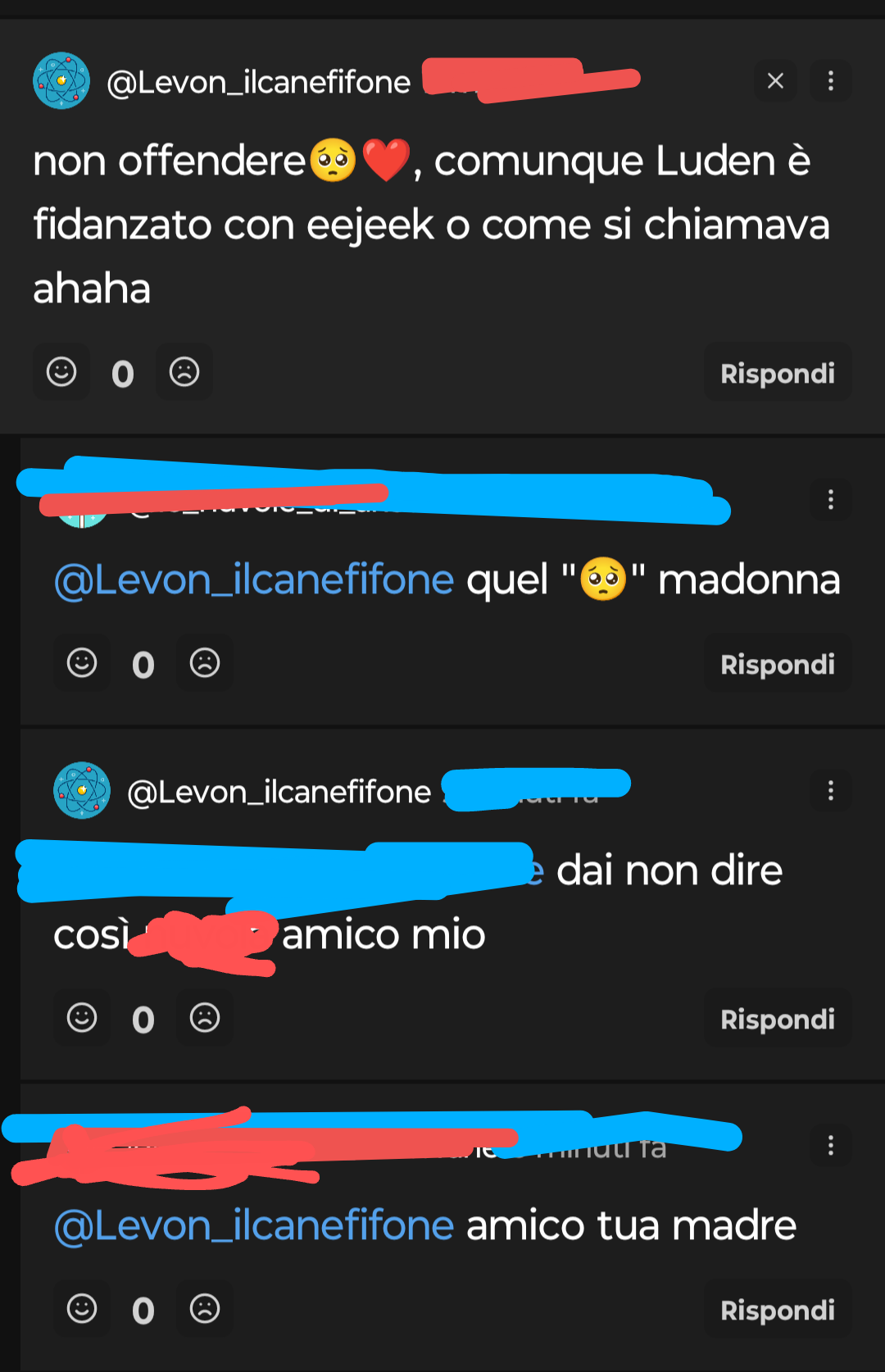 Mi fa ridere la chat