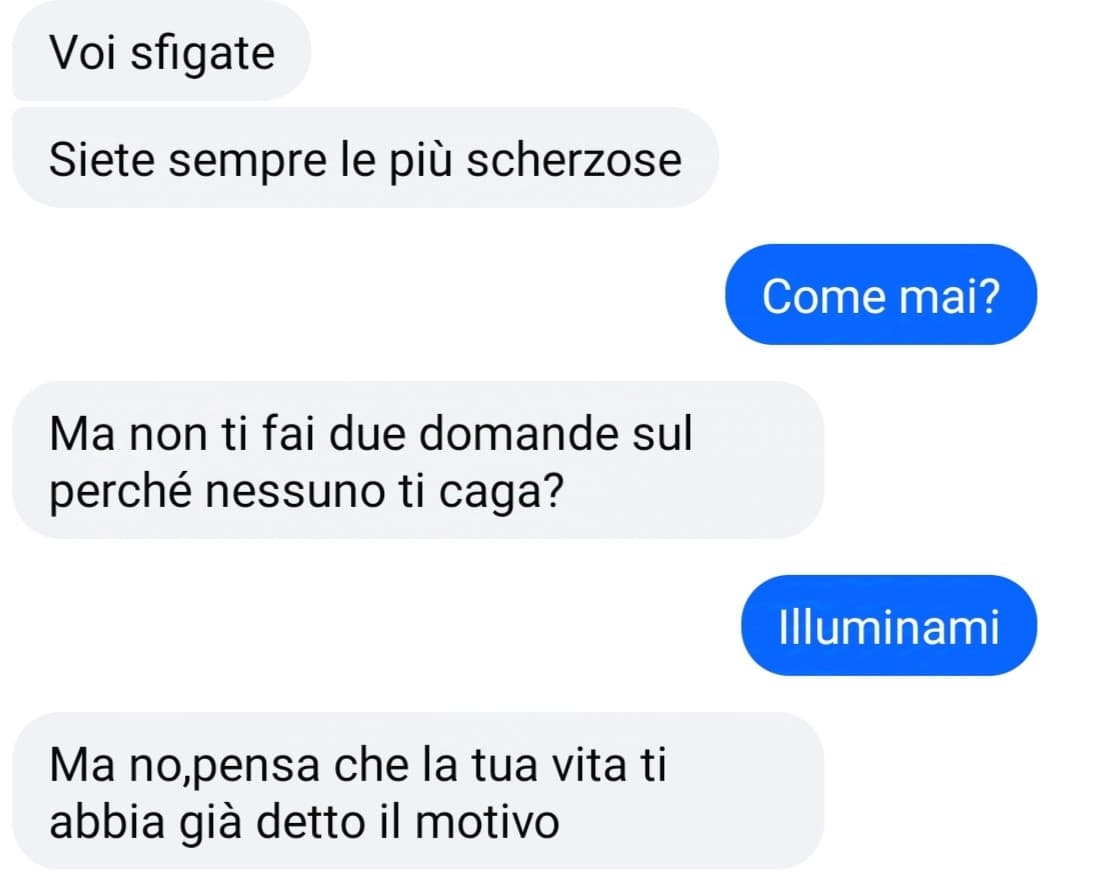 Perché meta invece profili come il suo non li blocca ma a me segnala a cazzo di cane ?