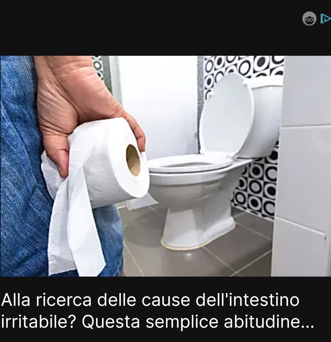 eh ma ora anche la pubblicità ce lha con la cacca 