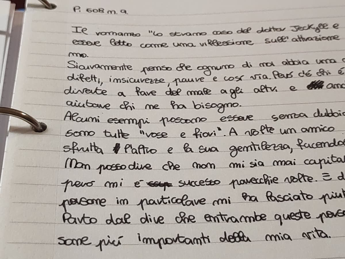 da un testo argomentativo è diventato una specie di sfogo, e non mi dispiace. dopo questo la mia prof di italiano saprà tutto ciò che mi turba damn