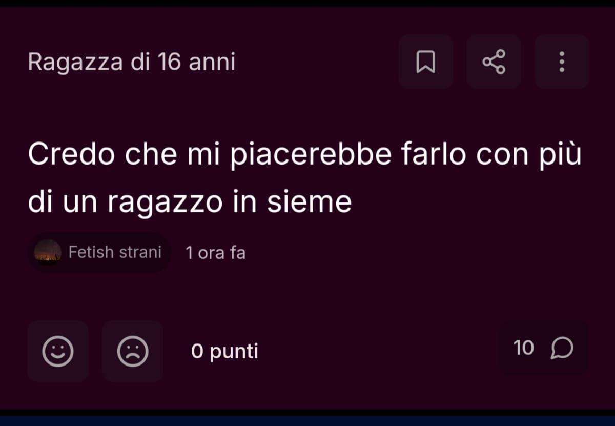 Ma pensa a studiare piuttosto che a vedere questi aborti il pipo si ammoscia.