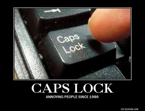 CAPSLOCK (DAY) IS CRUISE CONTROL FOR COOL