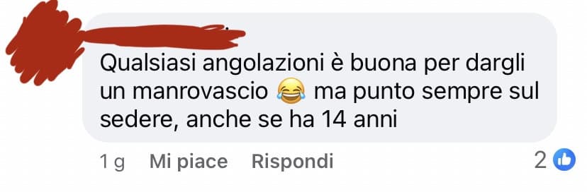 Mi dispiace per la ragazza che ha una madre del genere, non sto discutendo sul metodo con cui la educa (14 è già grande) ma la umilia scrivendolo