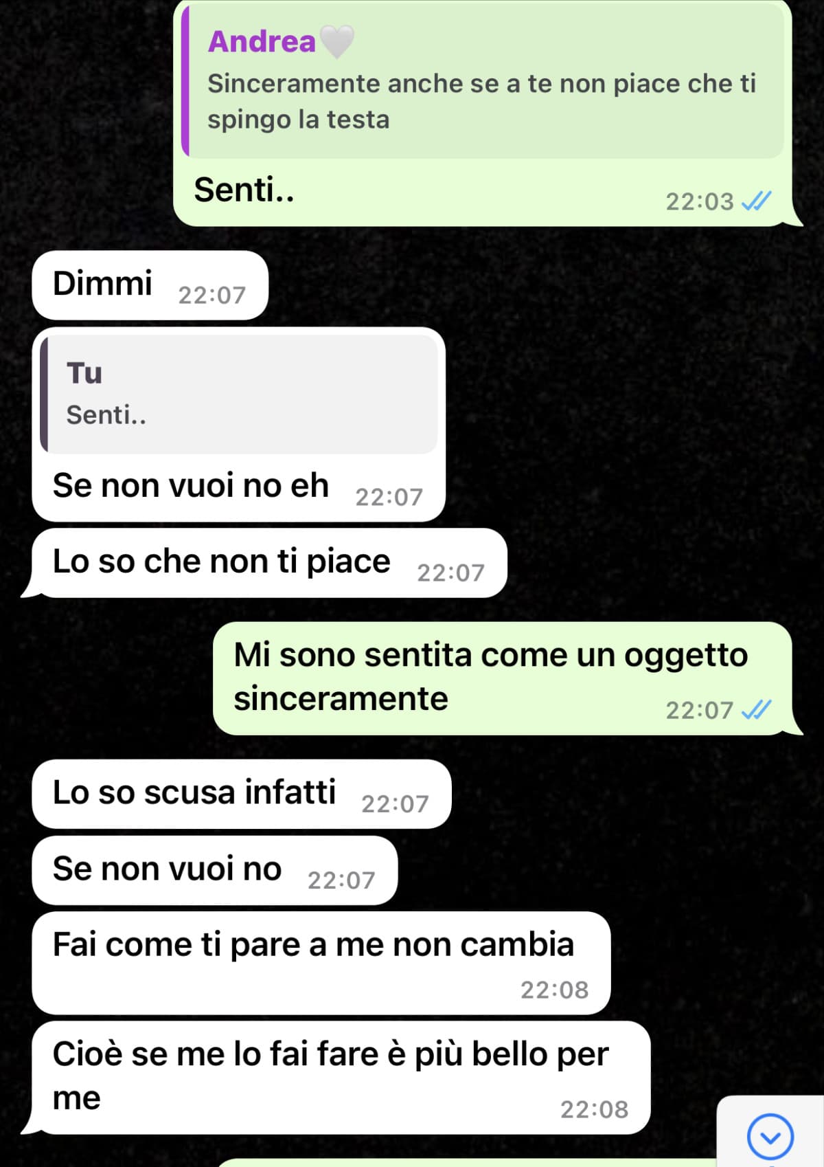 Mi sento oggettificata