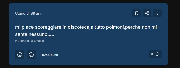 Utente incazzato: "Insegreto una volta era più sano!!" Insegreto nel 2009: