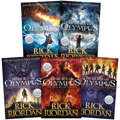 Eroi dell'Olimpo!!! Saga SEQUEL DI PERCY JACKSON, ve lo presento 