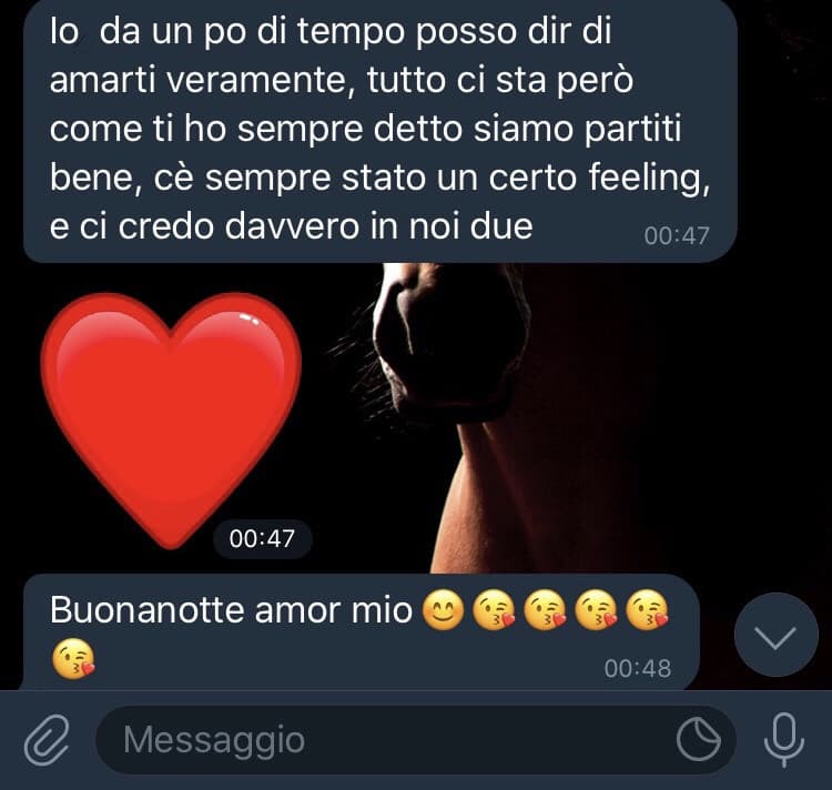 Il mese dopo è sparito senza motivo: ???