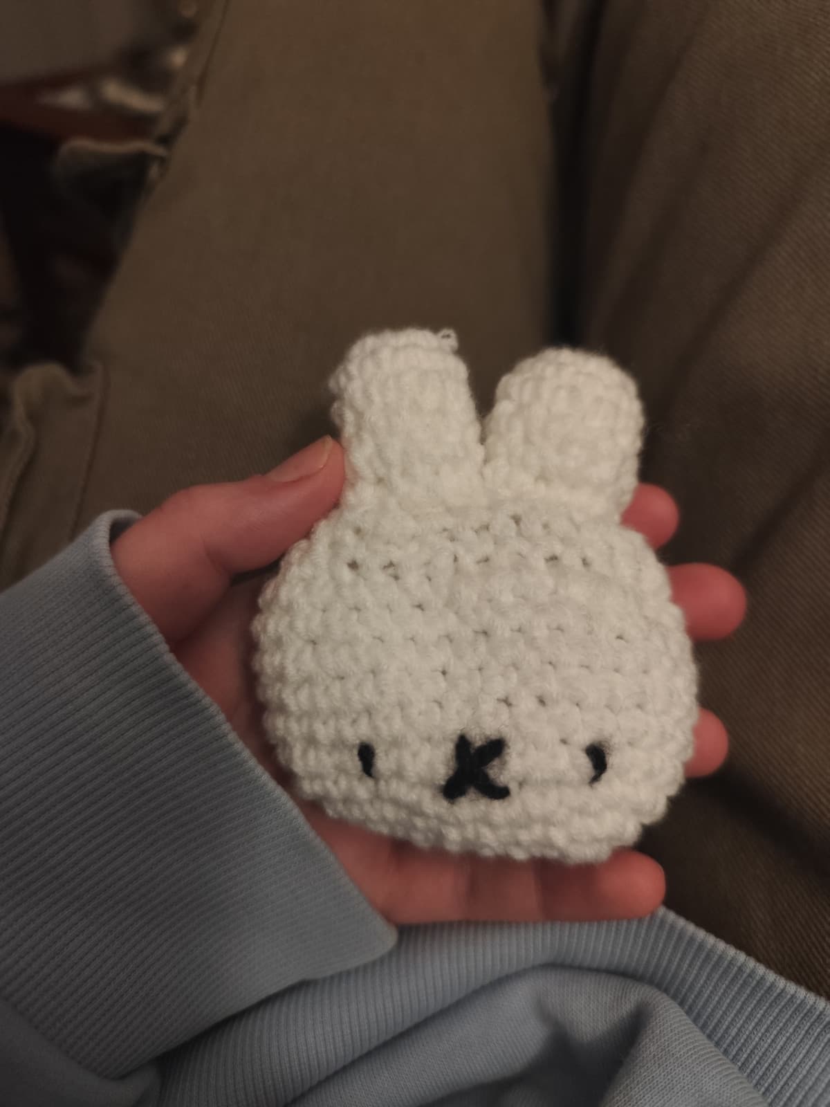 guardate il mio porta cuffiette a forma di miffy