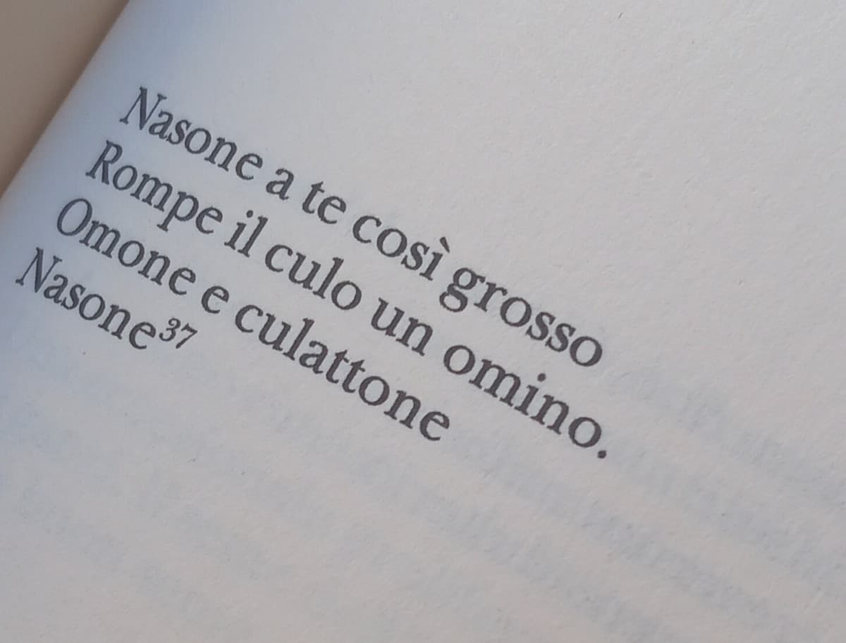 Quando ingenuamente compri la raccolta di poesie di Catullo perché lo ritieni poetico e pacato: