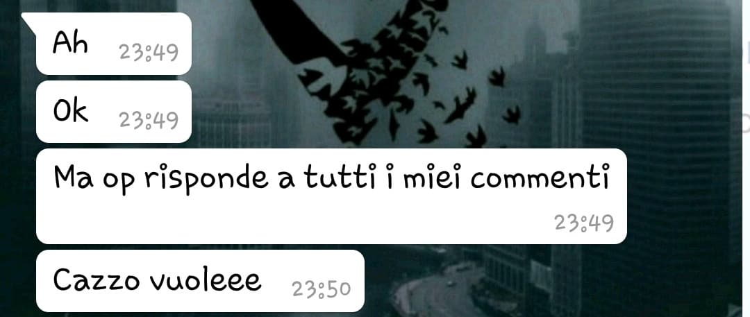 Quando hai un'amica scema che si è fatta un profilo su insegreto...