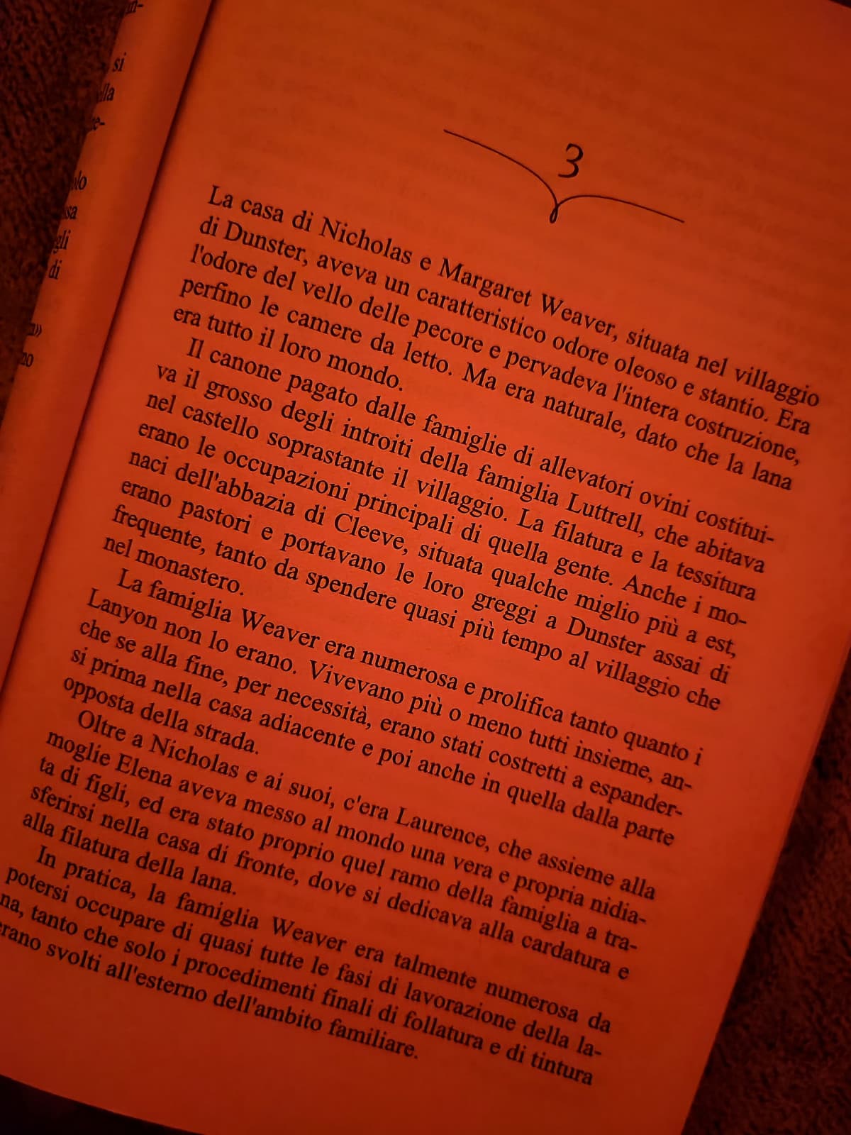 Lampada di sale accesa e si prosegue con la lettura..il profumo della carta batte 1000/0 la lettura digitale,c'è poco da fare