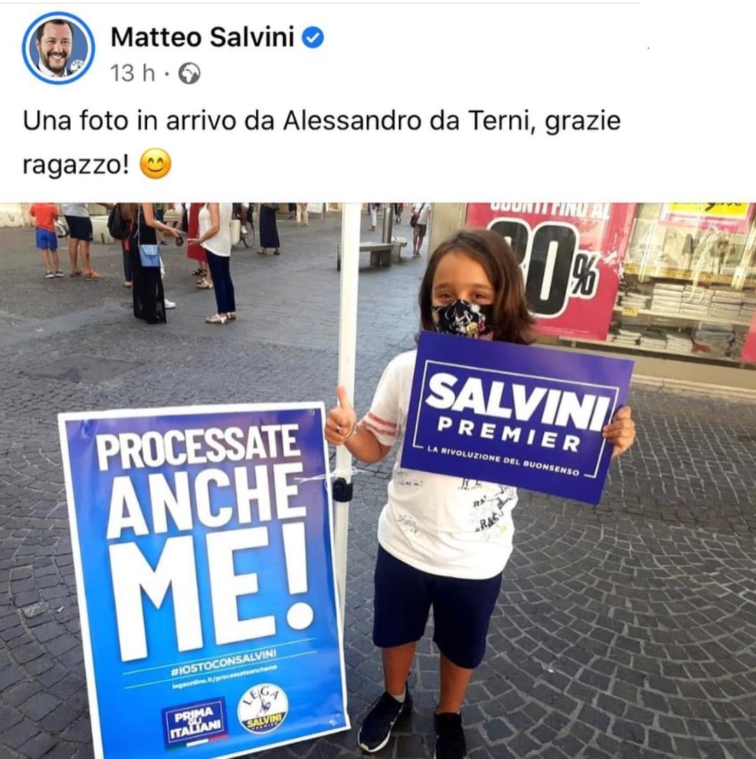 "giù le mani dai bambini!" -cit.