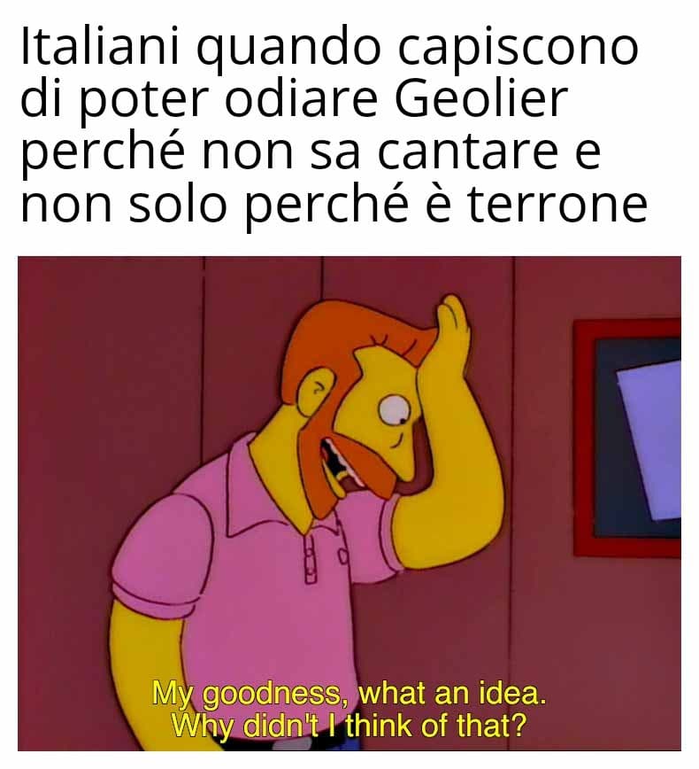 *parole in dialetto che non capisco nemmeno io che vivo a Napoli da 20 anni*