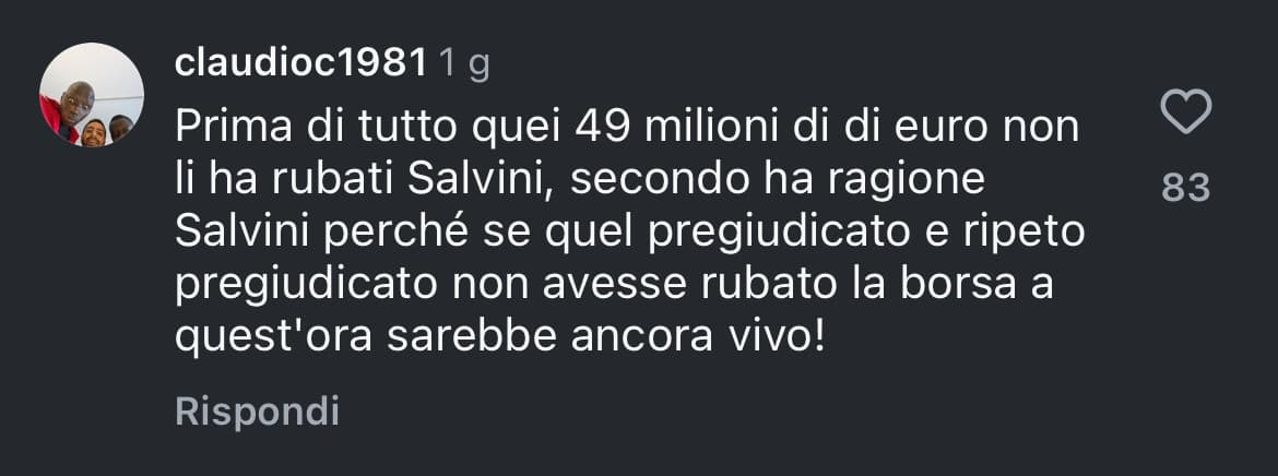 Ci vorrebbe un ospizio per la gente che la pensa in questo modo