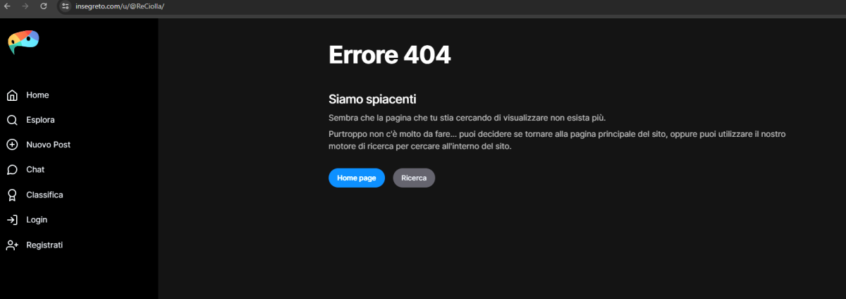 Finalmente ahahaha non so se è un bug