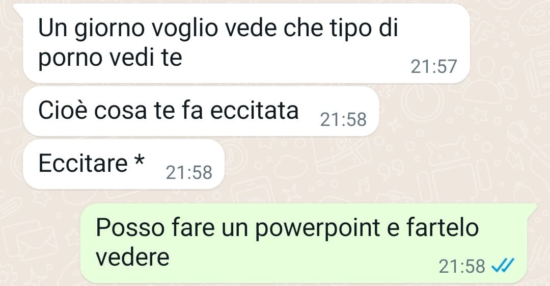 Certe cose si devono spiegare con professionalità