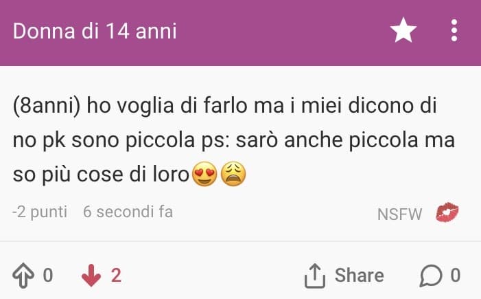 È seria?