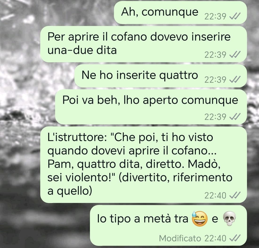 Momenti in stile Insegreto, intanto 