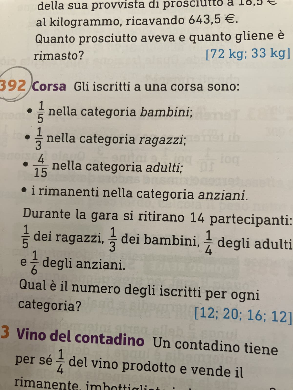 (Problema cerchiato) mi aiutate a risolverlo per favore? Mi potete dire come avete fatto ad arrivare al risultato? (Il procedimento) grazie mille