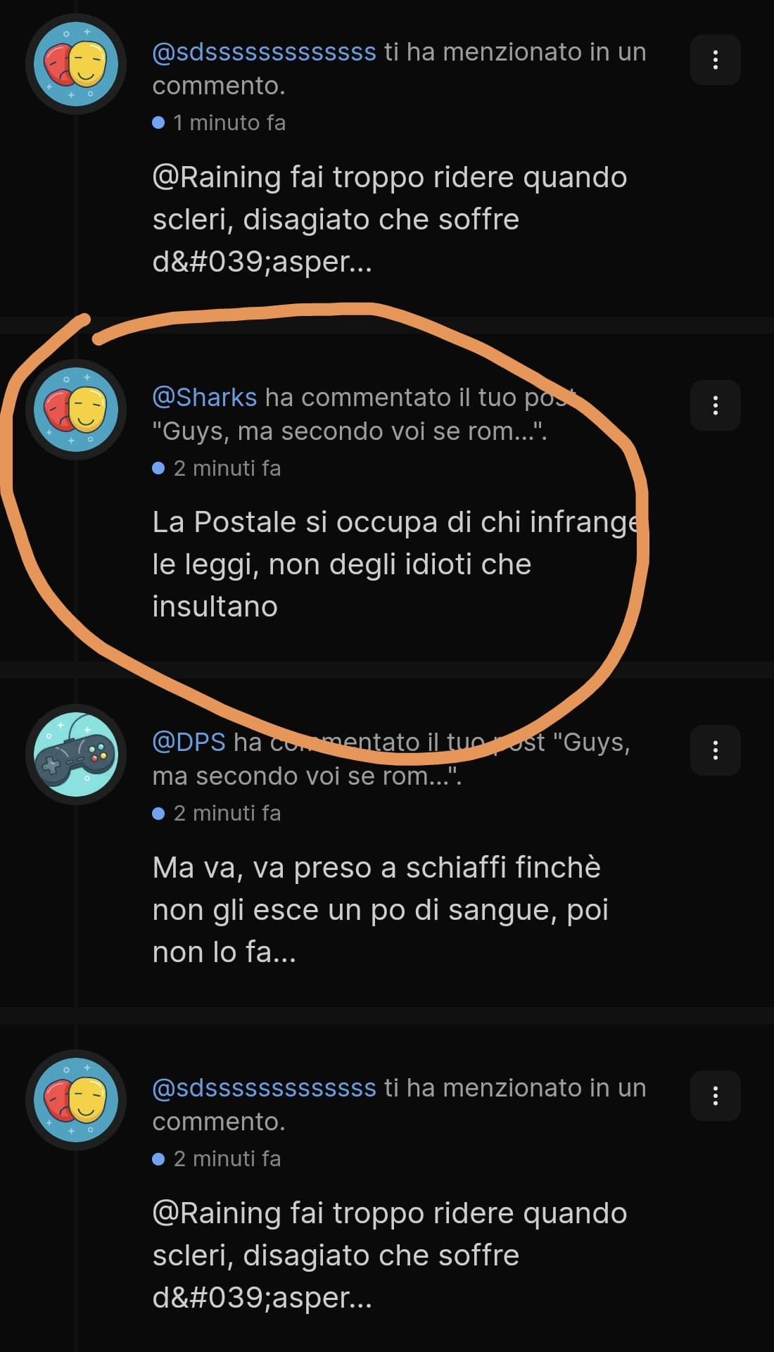 Albo detected (vedere gli orari) 