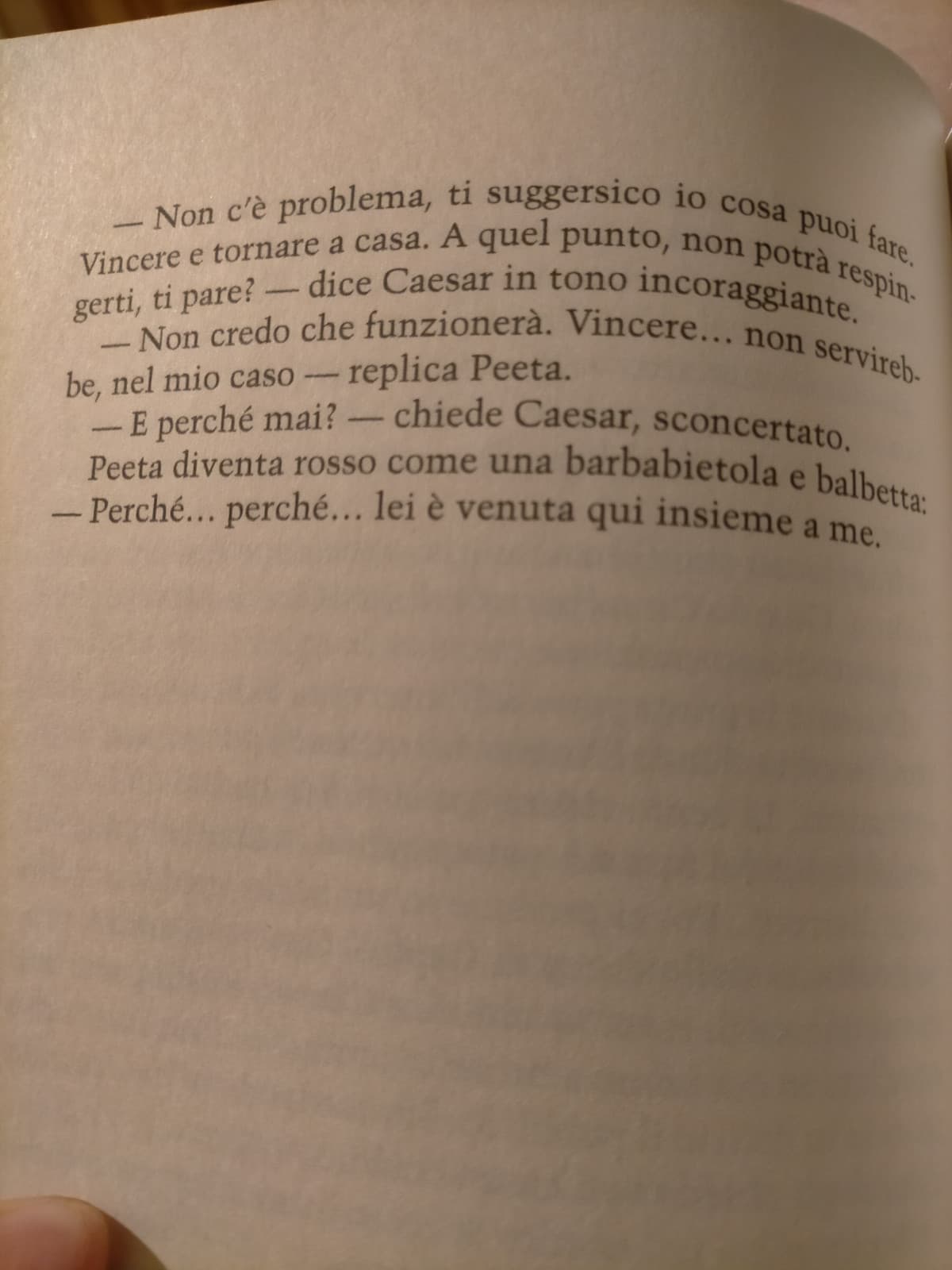 si ma c'è prima la odi e fai l'indifferente e poi questa dichiarazione 