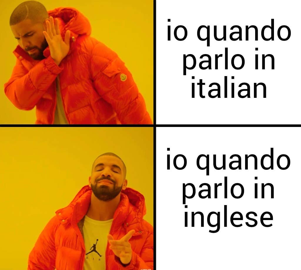 MA LETTERALMENTE, cioè, quando parlo in italiano non si capisce una mazza, ma quando parlo in inglese riesco a scandire benissimo le parole. Boh, sarò nata nel paese sbagliato