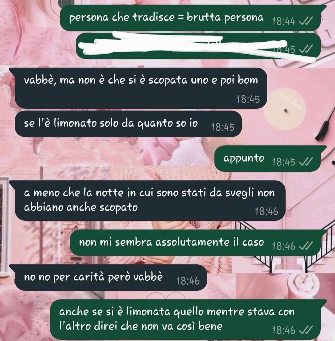 ma perché il mio migliore amico la difende 😭😭