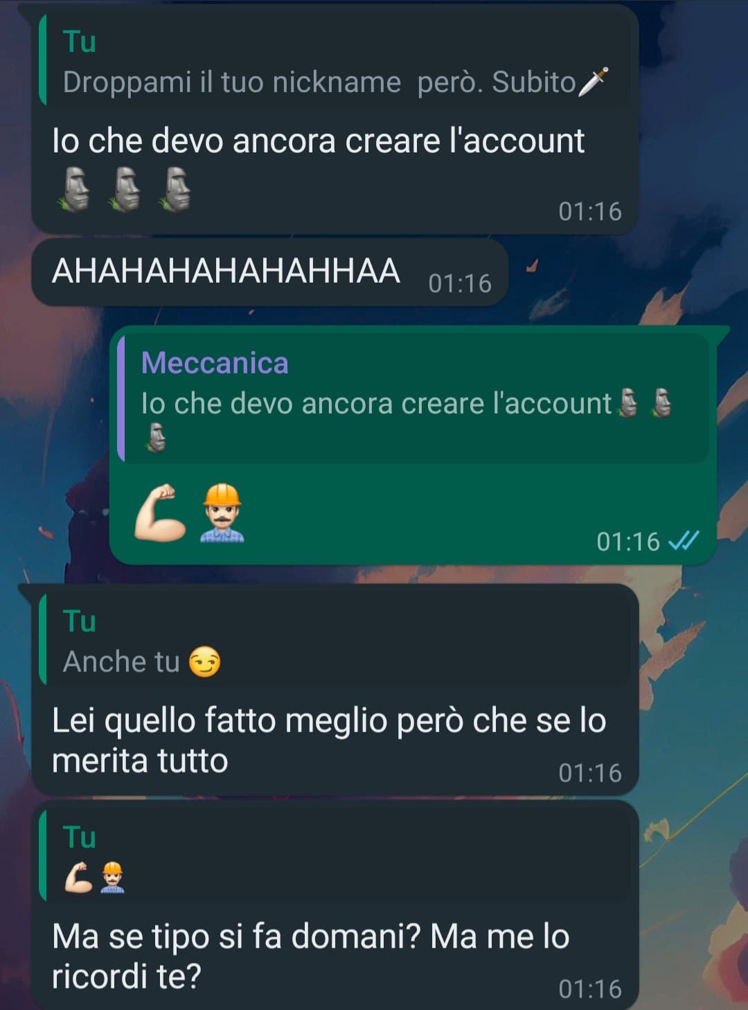 Sto clown dio mio. Lo prendo a cazzi in faccia,tipo spada, a cojone 