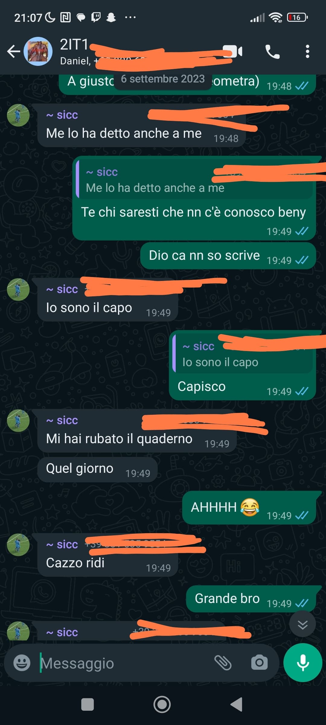 Poi palese sarei io ad iniziare 💀