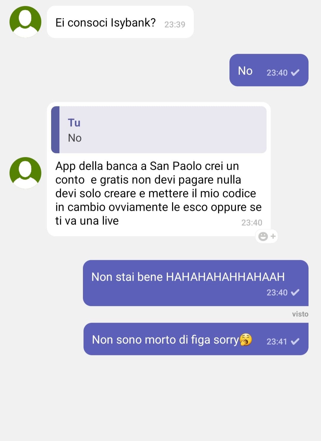 Questa app è peggio di tinder a momenti 