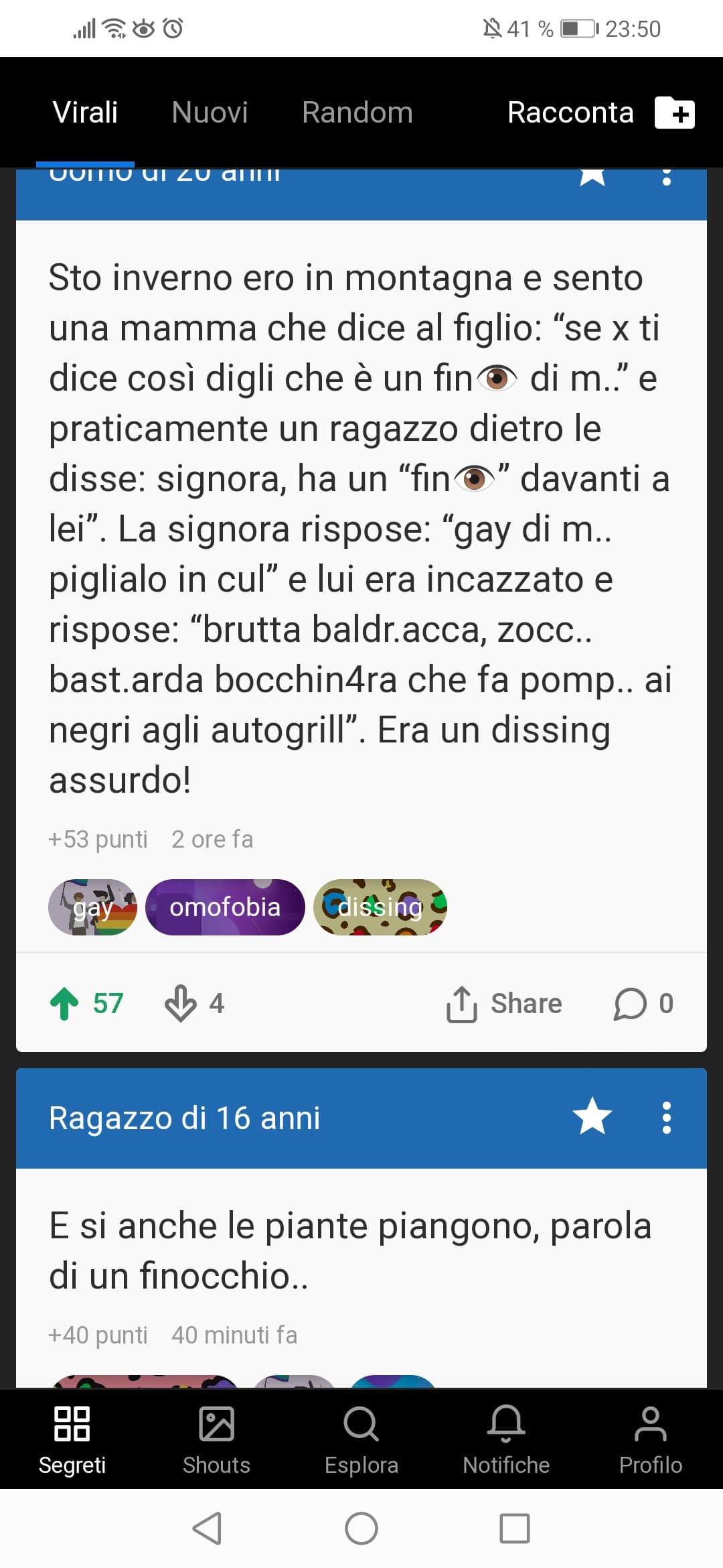 Prima che mi bannino, coincidenze? 