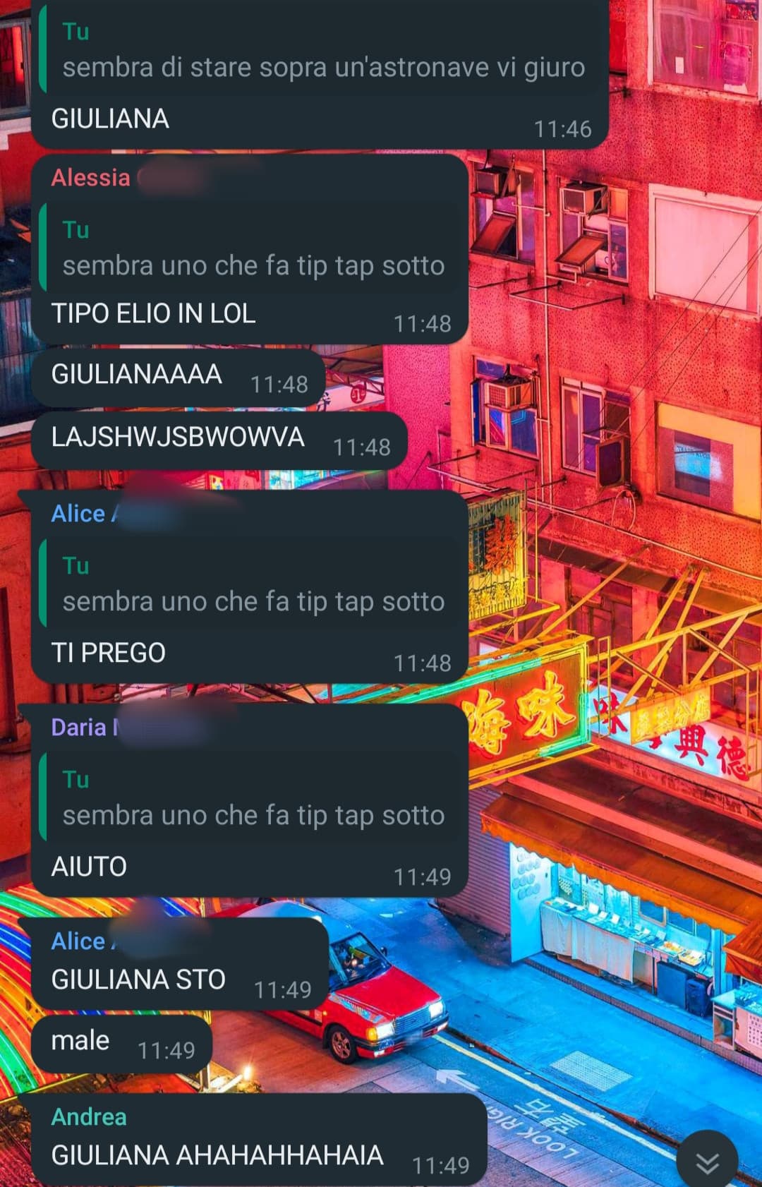 ma perché devono ripetere trentamila volte il mio nome, anche quando parlano "no Giuliana perché blablablabao capito Giuliana? " Ma basta. Voglio cambiare nome, perché lo ripetono ?