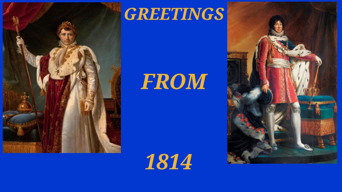 GREETINGS FROM 1814: Una nuova ucronia, introduzione, ditemi se vi attira e volete esser taggati