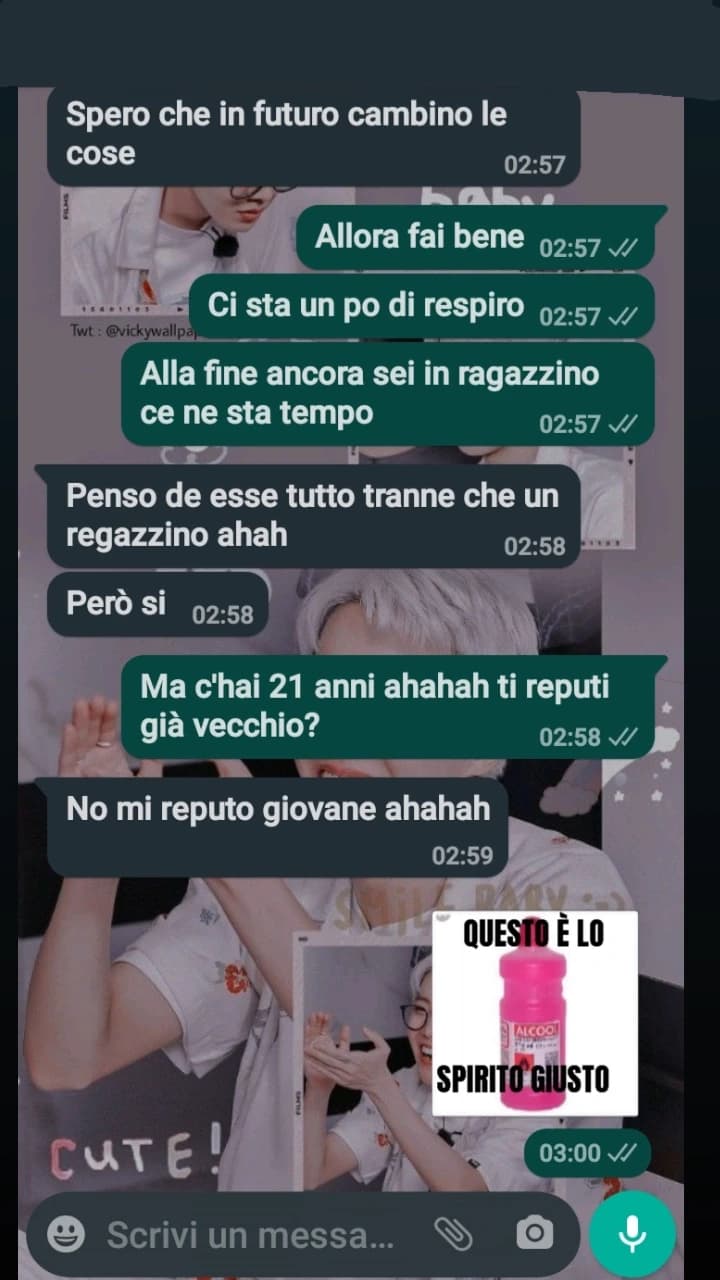 E niente che imbarazzo raga